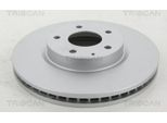 2X Disco Freno Triscan Coated Anteriore 8120 50176C