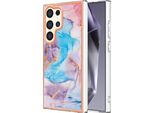 Custodia Per Samsung Galaxy S24 Ultra Modello Tpu Silicone Antiurto Custodia Bumper Blu