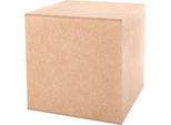 Colonna Decorativa In Mdf, Colonna Floreale Da Salotto, Portafiori, Piedistallo Decorativo, Portapiante, Base Stabile, Design Moderno - 30X30X30 Cm