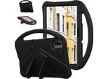 Custodia Per Bambini Per Infinix Xpad 11" 2024, Custodia Antiurto Leggera In Eva Con Supporto Pieghevole E Maniglia Nera"