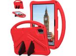 Custodia Per Bambini Per Infinix Xpad 11" 2024, Custodia Antiurto Leggera In Eva Con Supporto Pieghevole E Maniglia Rossa"