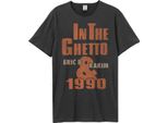 Amplified - Maglietta "In The Ghetto"" Per Uomo/Donna Unisex GD2044 (3XL) (Charcoal)"
