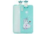 Per Samsung A11 Tpu Back Cover 3D Cartoon Painting Soft Mobile Phone Case Shell Cartoon Horse