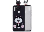 Per Samsung A11 Tpu Back Cover 3D Cartoon Painting Soft Mobile Phone Case Shell Dumb Husky