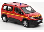 Peugeot Rifter 2019 Vigili Del Fuoco - Pompiere, NOREV479069, Scala1/43, Norev