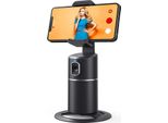 Stabilizzatore Gimbal Rotante A 360 Gradi Supporto Per Telefono Cellulare Autofacciale Per Streaming In Diretta Nero
