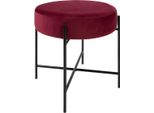 Designer D'interni Atmosphera - Arty Hocker Samt Violett