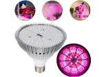 26W Led Pianta Lampada Spettro Completo E27, Crescere Lampadina 200Leds (Rosso, Blu, Bianco, Uv, Ir) Par38, Crescere Luce Per Le Piante D'appartamento Serra