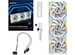 Lian Li Uni Fan Sl Wireless Lcd 120 Custodia Per Computer 12 Cm Bianco 3 Pz