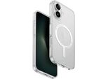 Uniq Clario Magclick Custodia Di Ricarica Con Magsafe Per Iphone 16 Plus - Trasparente