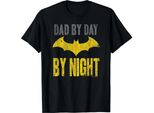 Batman - Maglietta "Papà Di Giorno"" Da Uomo TV2972 (Xxl) (Nero/Giallo)"