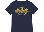 Batman - Maglietta Logo Per Ragazzi TV2659 (104) (Blu Navy)
