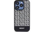Dkny, Custodia Protettiva Per Iphone 14 Pro Max Con Motivo A Righe In Basso, Nero