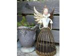 Dekoengel Vanessa, Creme-Gold Engel Vanessa, Creme - 21 Cm