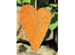 Cuore In Acciaio Inox Da Appendere Con Cordino Cuore In Acciaio Inox Con Cordino - 25 Cm