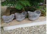 Slitta Decorativa Shabby Chic Slitta Shabby Chic - Piccola