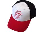 The Rolling Stones - Cappellino Da Baseball "Classic Tongue"" Per Uomo/Donna Unisex RO12570 (Taglia Unica) (Rosso/Bianco/Nero)"