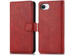 Custodia Per Cellulare Imoshion Per Apple Iphone 16E - Cover Flip A Libro - Rosso