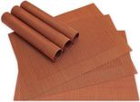 Set Di 6 Tovagliette Borda Color Rame