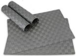 Tovagliette Modern Set Di 4 Grigio Come Tovagliette Da Tavola
