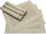 Tovagliette Borda Set Di 6 Beige Come Tovagliette Da Tavola