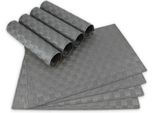 Tovagliette Modern Set Di 8 Grigio Come Tovagliette Da Tavola