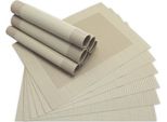 Tovagliette Borda Set Di 12 Beige Come Tovagliette Da Tavola