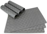 Tovagliette Modern Set Di 6 Grigio Come Tovagliette Da Tavola