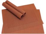 Tovagliette Borda Set Di 4 Tovagliette Color Rame