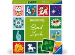 Ravensburger 23488 Memory® Moments - Buona Fortuna - Classico Gioco Ravensburger Per 2-6 Giocatori Dai 3 Anni In Su. Con 24 Coppie Di Immagini Che Mostrano Simboli Fortunati Di Tutto Il Mondo