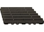 Scarmaxx 6M Canale Di Drenaggio A Pavimento Canale Per Acqua Piovana A15 60 Mm Griglia A Barre Grigio - 13X600X11,5Cm