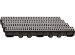 Scarmaxx 4M Canale Di Drenaggio A Pavimento A15 115 Mm Griglia A Barre Grigio - 13X400X11,5Cm