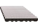 Scarmaxx 9M Canale Di Drenaggio A Pavimento A15 60 Mm Griglia Longitudinale Grigia - 13X900X11,5 Cm