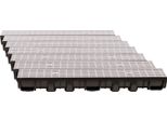 Scarmaxx 7M Canale Di Drenaggio A Pavimento A15 60 Mm Griglia Longitudinale Grigia - 13X700X11,5Cm
