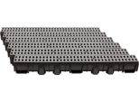 Scarmaxx 6M Canale Di Drenaggio A Pavimento A15 115 Mm Griglia A Barre Grigio - 13X600X11,5Cm