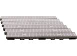 Scarmaxx 6M Canale Di Drenaggio A Pavimento Canale Acqua Piovana A15 60 Griglia Longitudinale Grigio - 13X600X6Cm