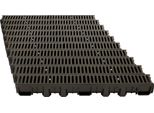 Scarmaxx 10M Canale Di Drenaggio A Pavimento Canale Per Acqua Piovana A15 60 Mm Griglia A Barre Grigio - 13X1000X11,5Cm