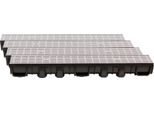 Scarmaxx 4M Canale Di Drenaggio A Pavimento A15 60 Mm Griglia Longitudinale Grigia - 13X400X11,5Cm