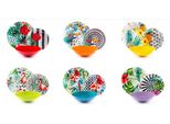 Set Di Stoviglie Excelsa 18 Pezzi Tropical Chic In Porcellana E Gres Colorato