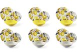 Set Di Stoviglie Excelsa 18 Pezzi Lemon Grey In Porcellana Piatta E Gres Giallo