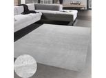Tappeto Shaggy A Pelo Alto Lavabile Antiscivolo Grigio Dimensioni - 240 X 340 Cm