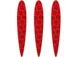 Adesivi Riflettenti Per Biciclette Frecce Rosse 3 Pezzi