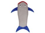 100 X 43 Cm Coperta In Flanella Di Squalo, Coperta Sacco A Pelo Per Bambini 2-8 Anni, Sacco A Pelo Fosforescente - Squalo Mermaidream