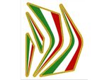 Adesivi Stickers, Kit Decorazioni Fregi Tricolore Italia Per Moto