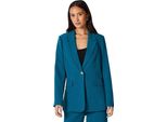 Principles - Blazer Monopetto Per Donna DH6718 (36 It) (Petrol)