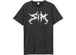 Amplified - Maglietta Logo Per Uomo/Donna Unisex GD2027 (S) (Charcoal)