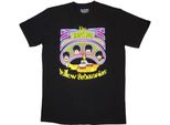 The Beatles - Maglietta "Yellow Submarine Heads In Circles V2"" Per Bambini/Donne Unisex RO11811 (M) (Schwarz)"