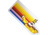 The Beatles - Magnete Da Frigo "Yellow Submarine"", Con Strisce RO12280 (Taglia Unica) (A Colori)"