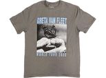 Greta Van Fleet - Maglietta "World Tour Butterfly"" Per Uomo/Donna Unisex RO12378 (L) (Antracite)"