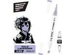 Scoprite La Magia Del Colore: Marcatore Ad Alcool Bifacciale Chrommbaby In Juicy Pale Lavender - Perfetto Per I Progetti Creativi!